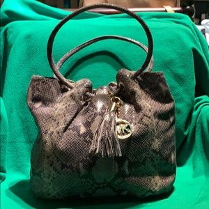 Michael Kors snake skin